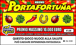 Biglietto lotteria istantanea Nuovo Portafortuna