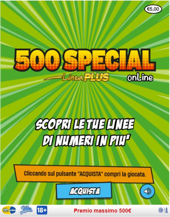 500 Linea Plus online