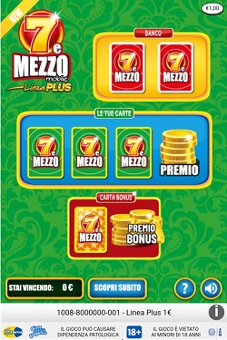 New Sette e Mezzo Linea Plus 1 € mobile