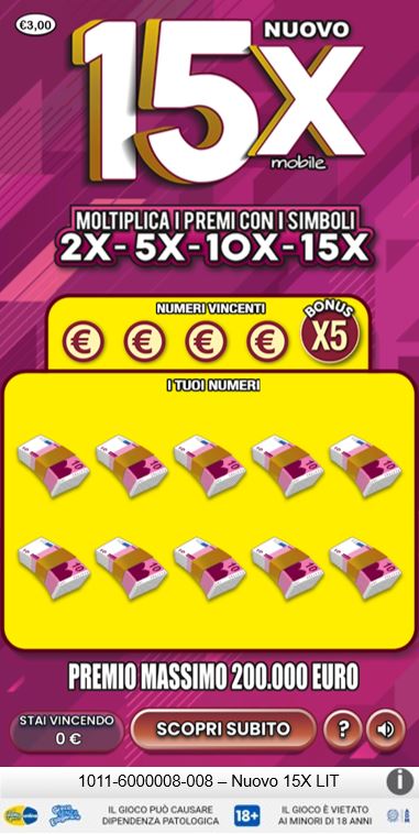 Nuovo 15X LIT mobile