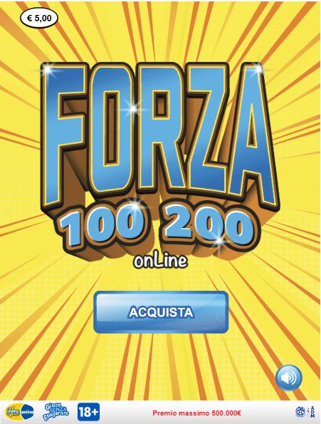 Forza 100 200 online