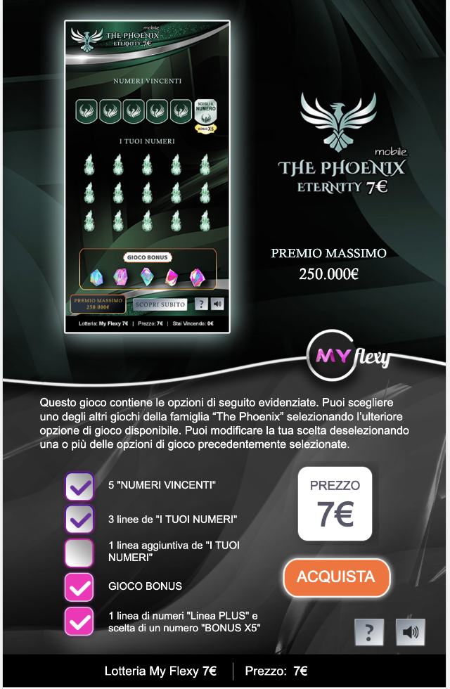 The Phoenix Eternity 7€ - mobile