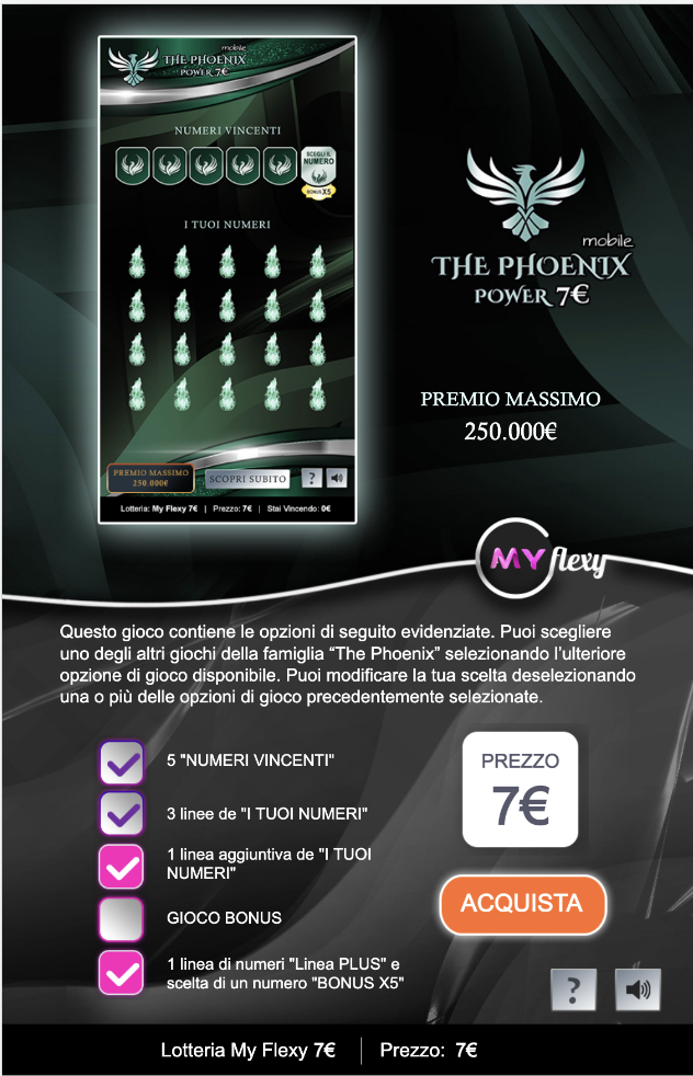 The Phoenix Power 7€ - mobile