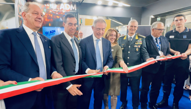 Inaugurazione dello stand ADM a Vinitaly 2024 di Verona
