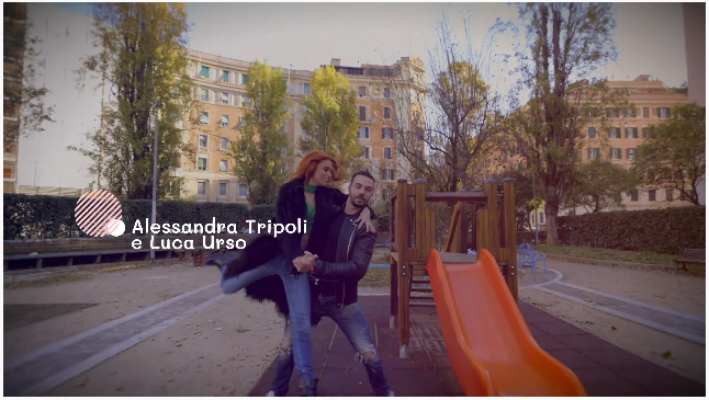 Link al video esterno su Youtube intitolato I ballerini Alessandra Tripoli e Luca Urso: scegliere giochi sicuri significa scegliere il sorriso dei bambini.