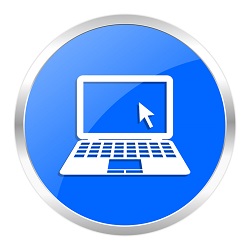 computer schermi blu
