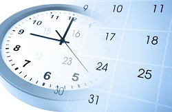 immagine orologio e calendario